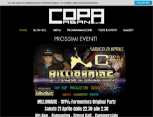 Tablet Screenshot of copacabanacafe.it
